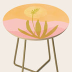 Golden Agave Desert Landscape Side Table Gallery Image 2