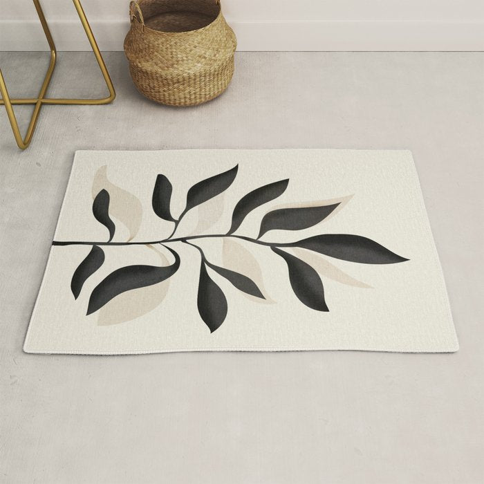 Abstract Minimal Plant 2 Rug Gallery Image 1