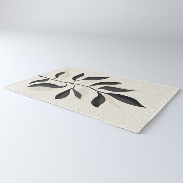 Abstract Minimal Plant 2 Rug Gallery Image 3