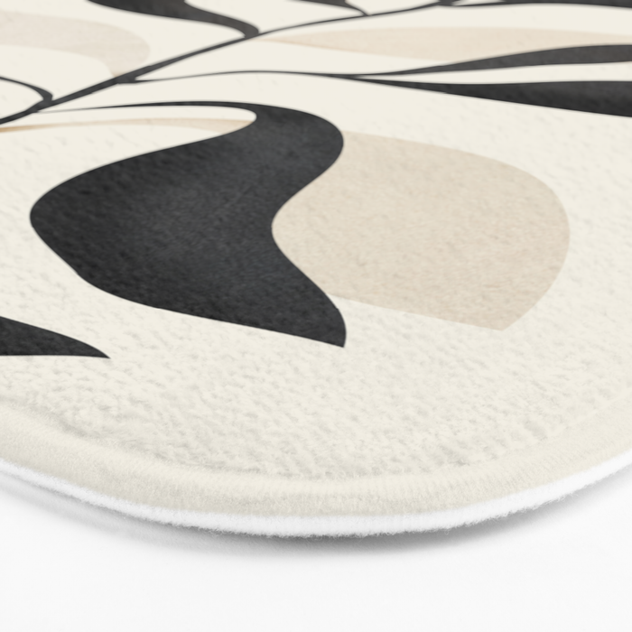 Abstract Minimal Plant 2 Bath Mat Gallery Image 3