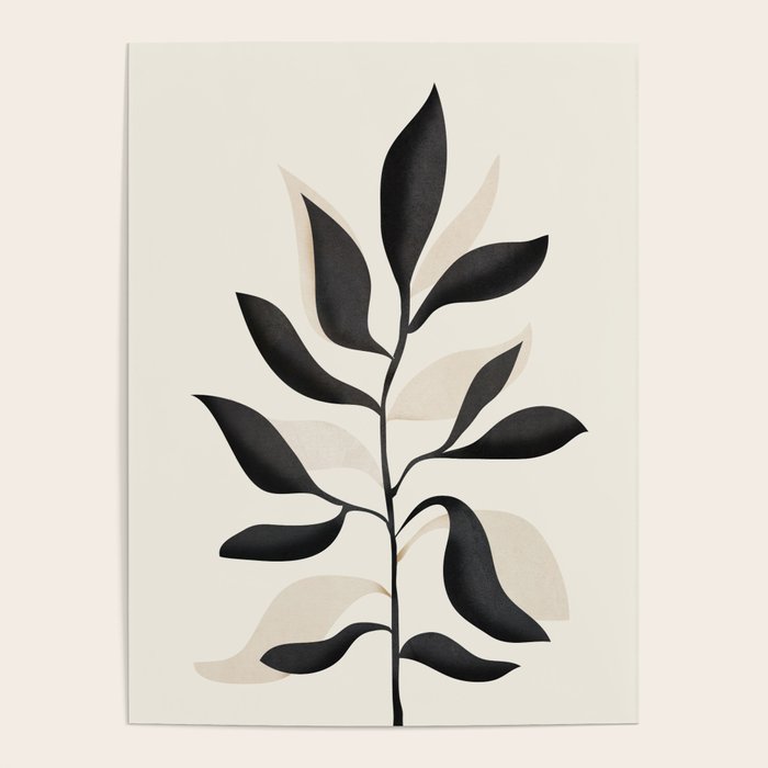 Abstract Minimal Plant 2 Poster Gallery Image 4