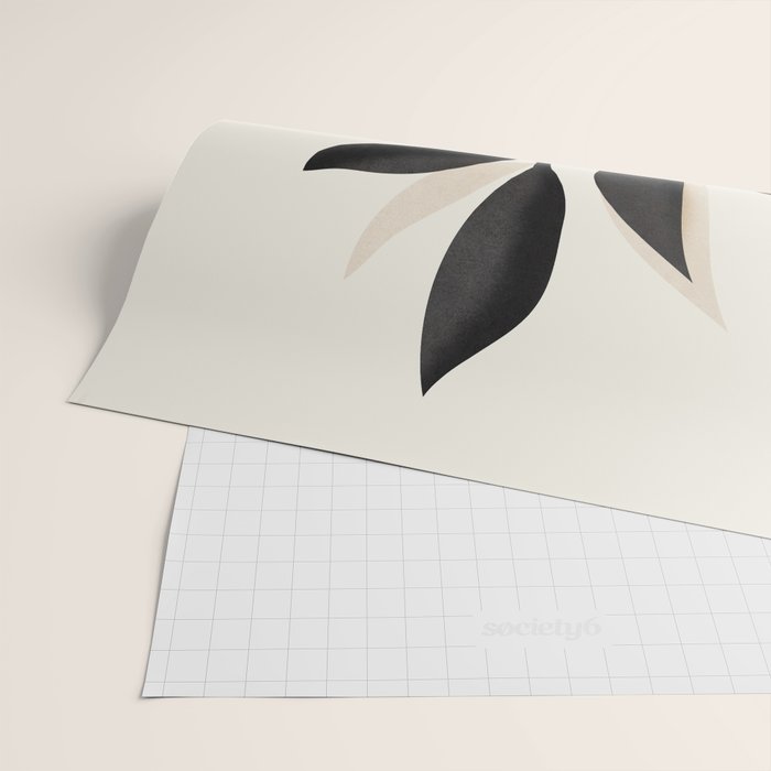 Abstract Minimal Plant 2 Wrapping Paper Gallery Image 2