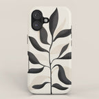Abstract Minimal Plant 2 iPhone Case Gallery Image 1