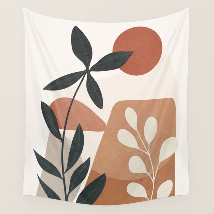 Branches Design 04 Wall Tapestry Gallery Image 4