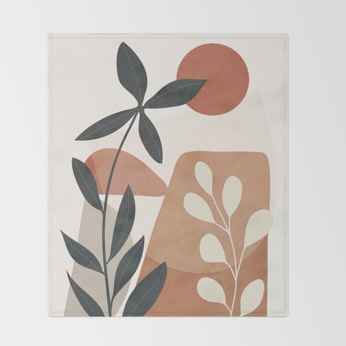 Branches Design 04 Throw Blanket Gallery Image 2