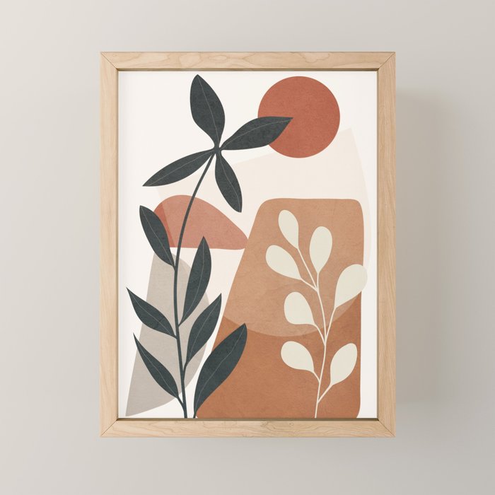 Branches Design 04 Mini Art Print Gallery Image 1