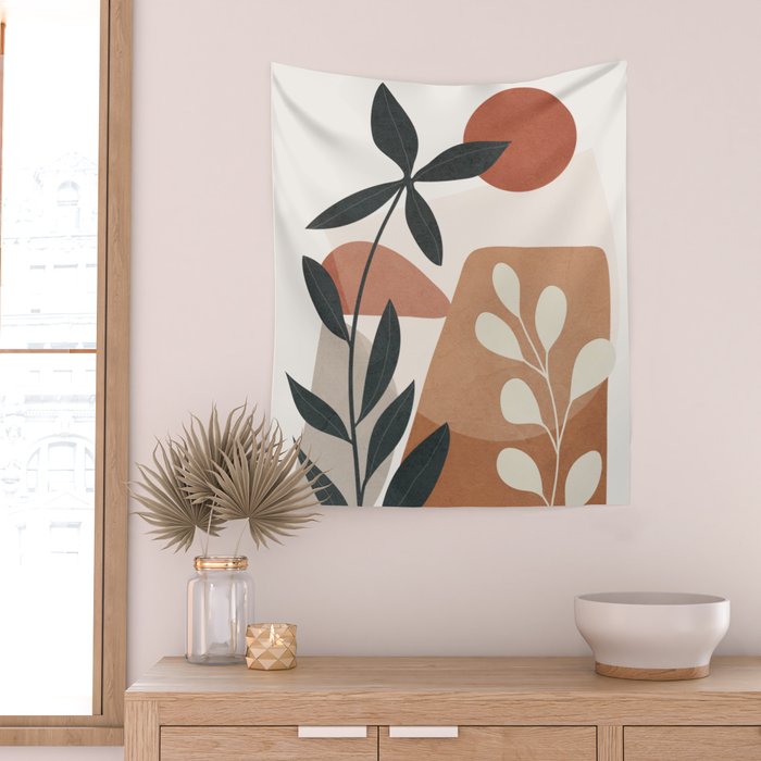 Branches Design 04 Wall Tapestry Gallery Image 2