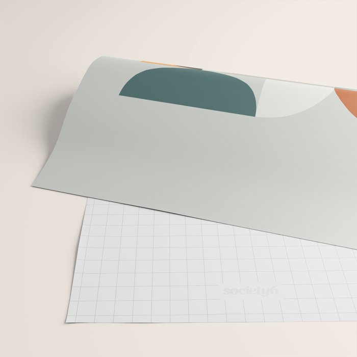 Mid Century Geometric 12 Wrapping Paper Gallery Image 2