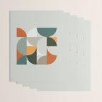 Mid Century Geometric 12 Wrapping Paper Gallery Image 3