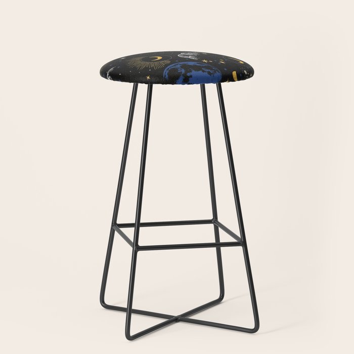 Night sky of stars 24 Stool Gallery Image 1