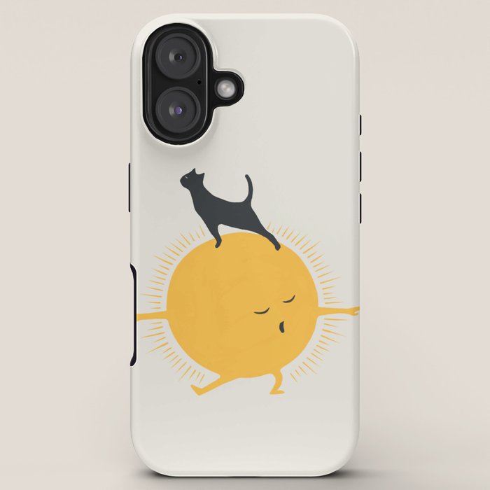Good Meowâing 9 yoga warrior II iPhone Case Gallery Image 5