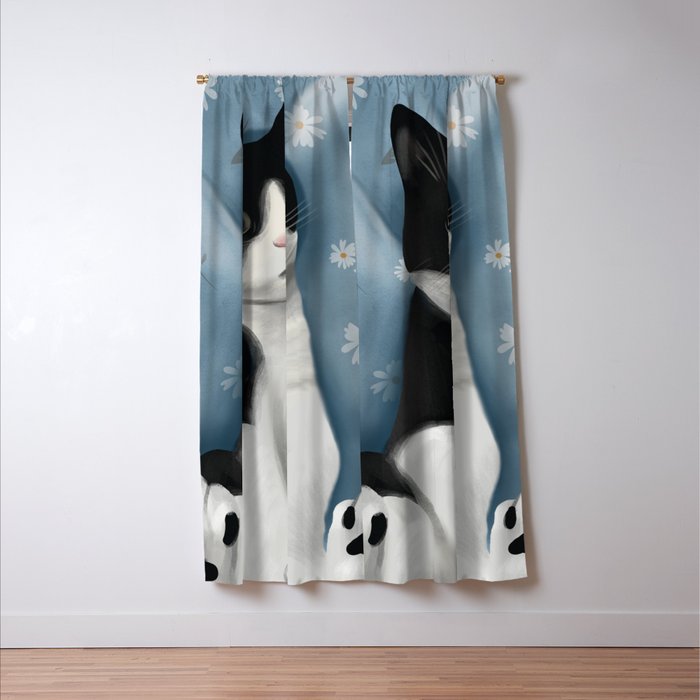 Paws and Petals Window Curtain Gallery Image 3