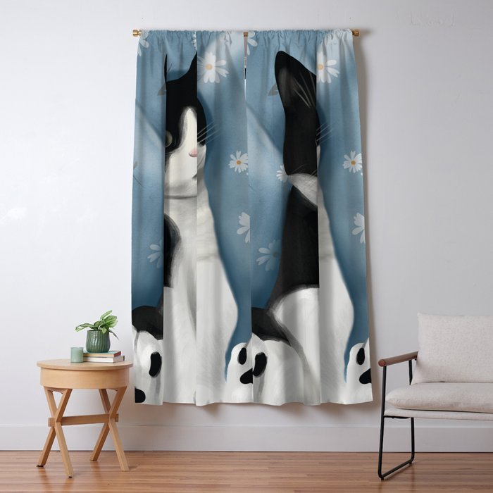 Paws and Petals Window Curtain Gallery Image 5