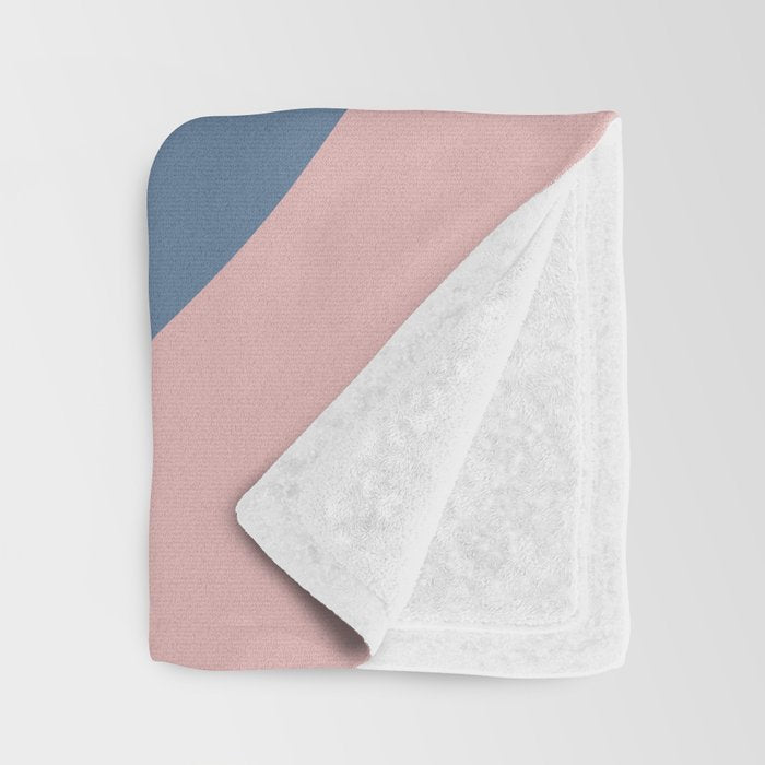 Color Block Abstract XVI Throw Blanket Gallery Image 3