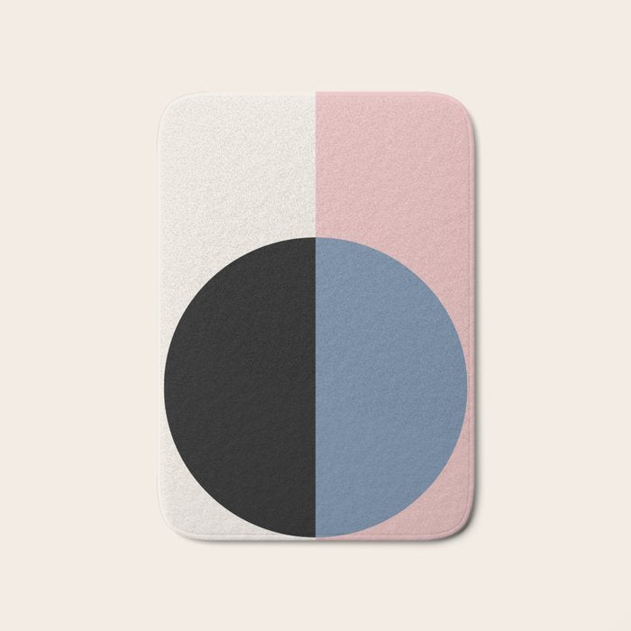 Color Block Abstract XVI Bath Mat Gallery Image 1