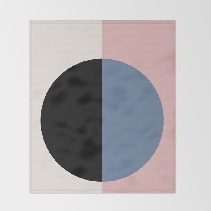 Color Block Abstract XVI Throw Blanket Gallery Image 2