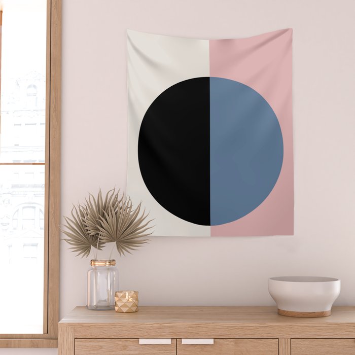 Color Block Abstract XVI Wall Tapestry Gallery Image 2