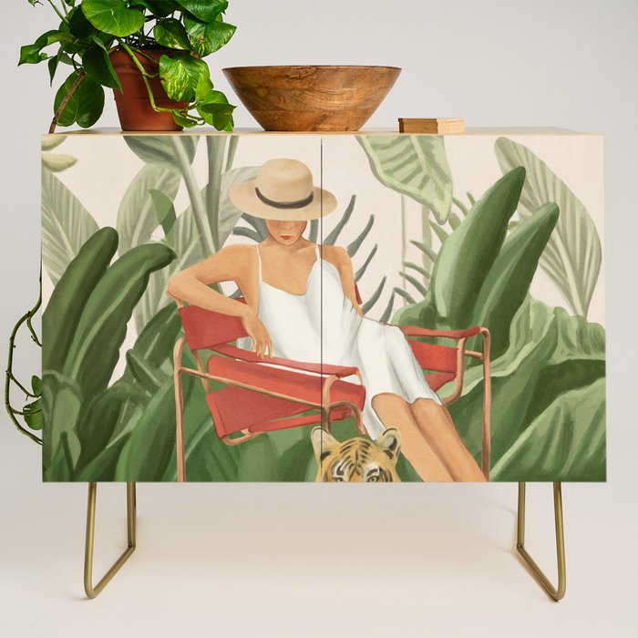 The Lady and the Tiger II Credenza Gallery Image 1