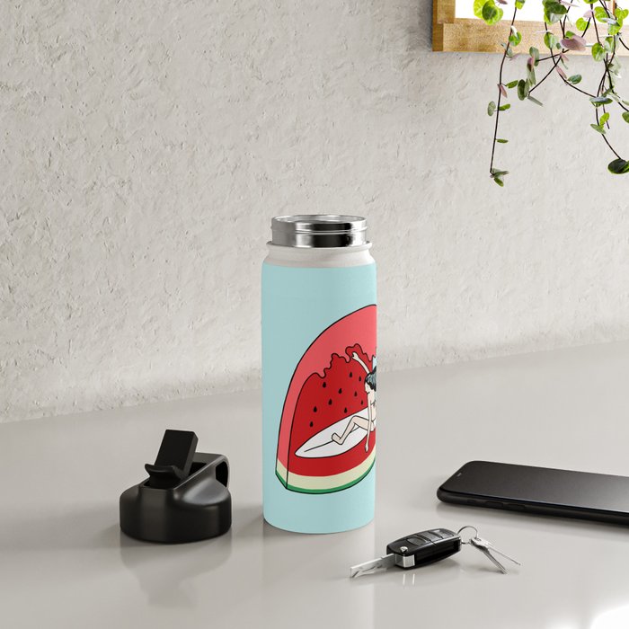 Watermelon Surf Water Bottle Gallery Image 4