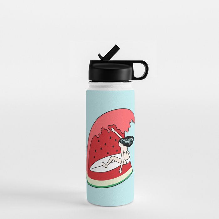 Watermelon Surf Water Bottle Gallery Image 1