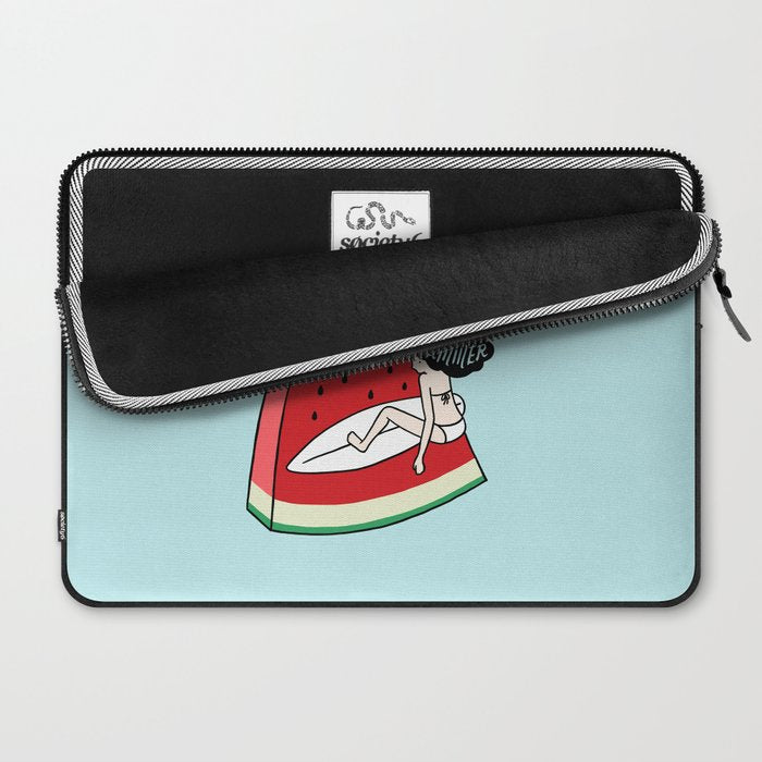 Watermelon Surf Laptop Sleeve Gallery Image 2