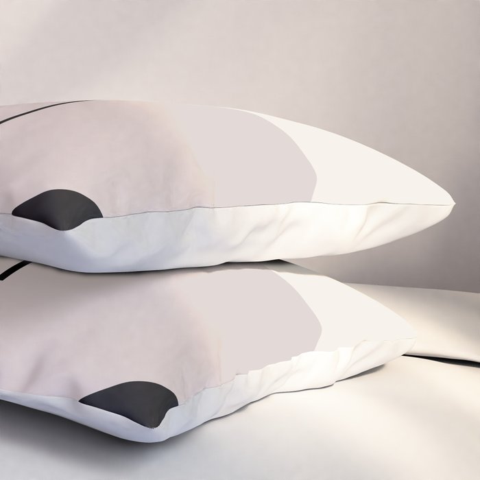 abstract minimal 28 Pillow Sham Gallery Image 3