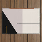 abstract minimal 28 Outdoor Rug Gallery Image 1