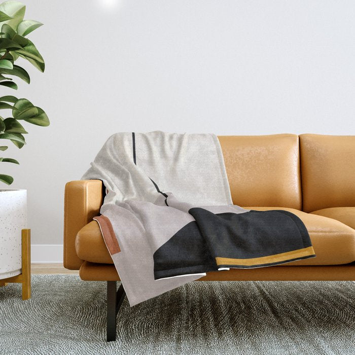 abstract minimal 28 Throw Blanket Gallery Image 1