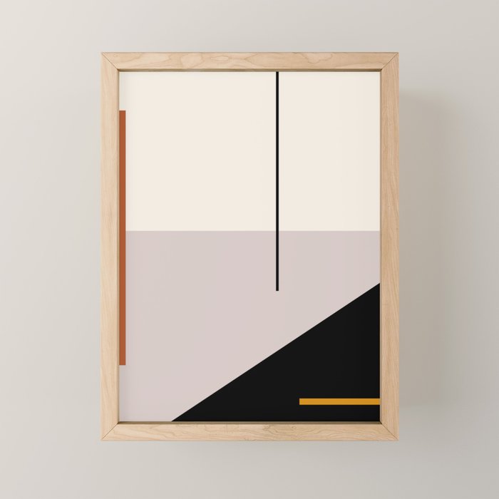 abstract minimal 28 Mini Art Print Gallery Image 1