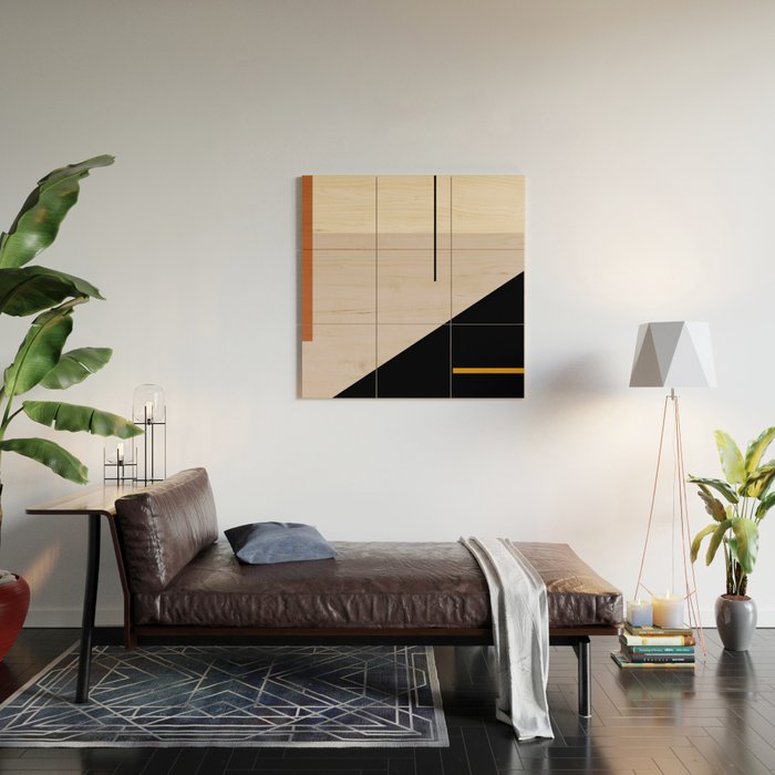 abstract minimal 28 Wood Wall Art Gallery Image 2