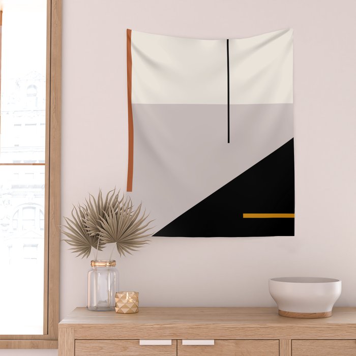 abstract minimal 28 Wall Tapestry Gallery Image 2