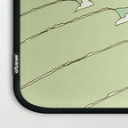 california surf view swamis // retro surf art by surfy birdy Laptop Sleeve Gallery Image 3