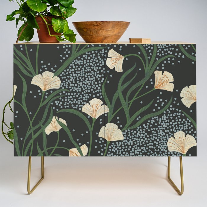 Lily Floral Credenza Gallery Image 1