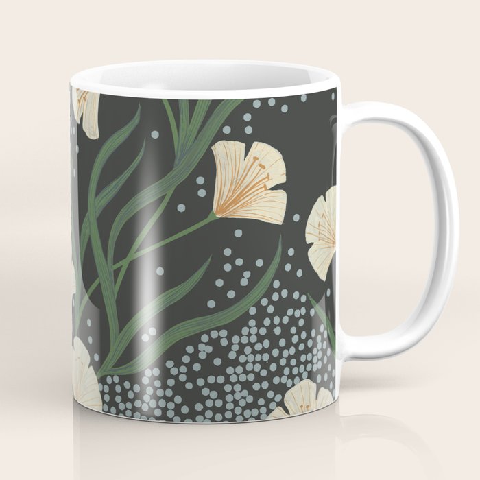 Lily Floral Coffee Mug Gallery Image 1