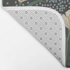 Lily Floral Bath Mat Gallery Image 2