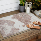 Exposed Brick Under Concrete Wall Outdoor Rug Gallery Image 2