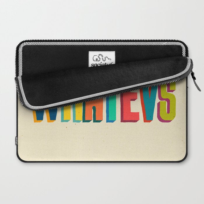 Whatevs Laptop Sleeve Gallery Image 2