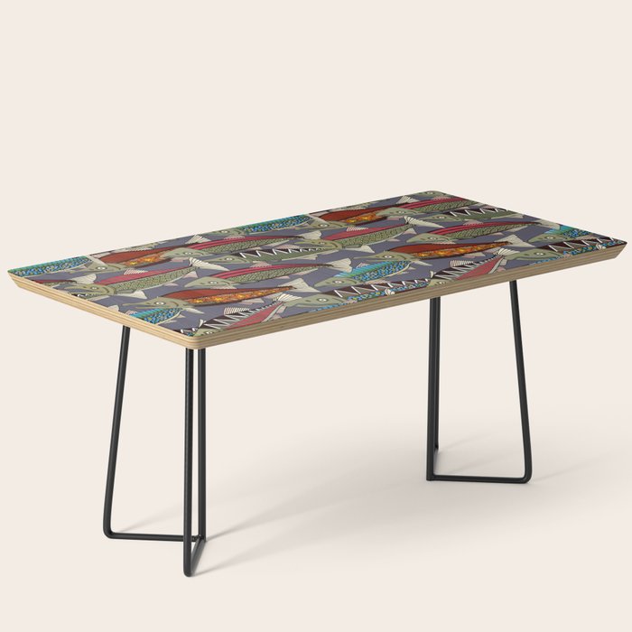 Alaskan salmon dusk Coffee Table Gallery Image 1