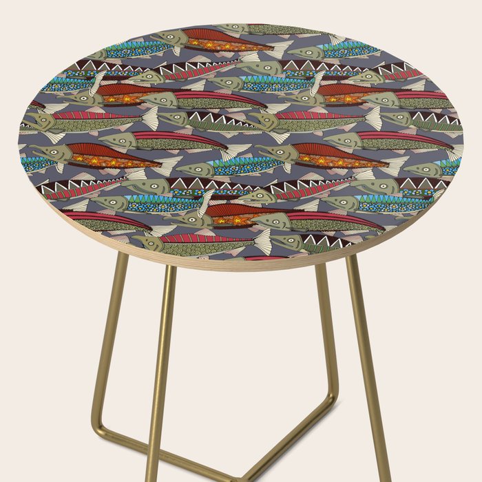 Alaskan salmon dusk Side Table Gallery Image 2