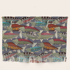 Alaskan salmon dusk Wall Hanging Gallery Image 1