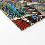 Alaskan salmon dusk Welcome Mat Gallery Image 2
