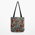 Alaskan salmon dusk Tote Bag Gallery Image 2