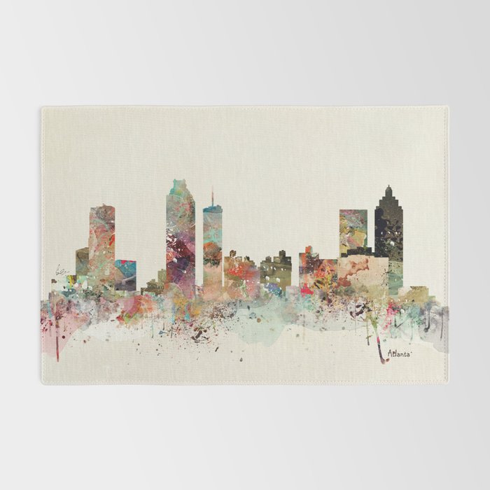 atlanta georgia skyline Rug Gallery Image 2