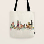 atlanta georgia skyline Tote Bag Gallery Image 1