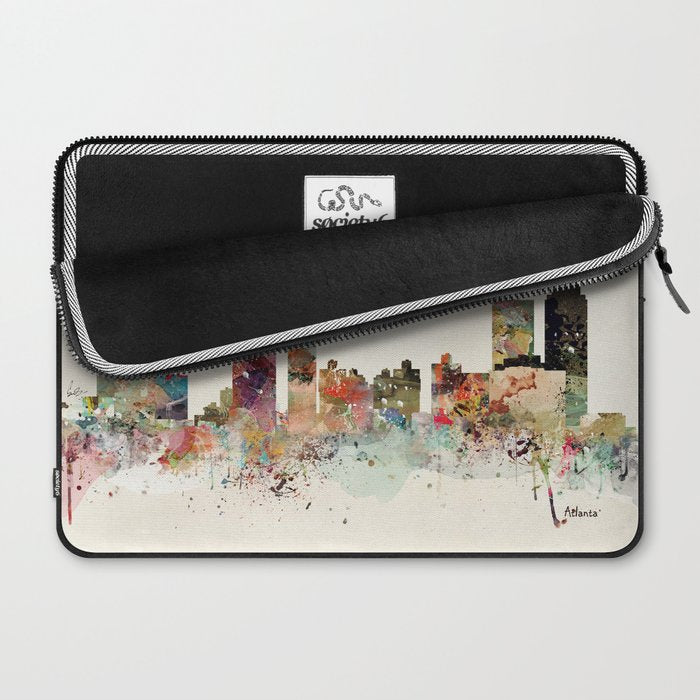 atlanta georgia skyline Laptop Sleeve Gallery Image 2