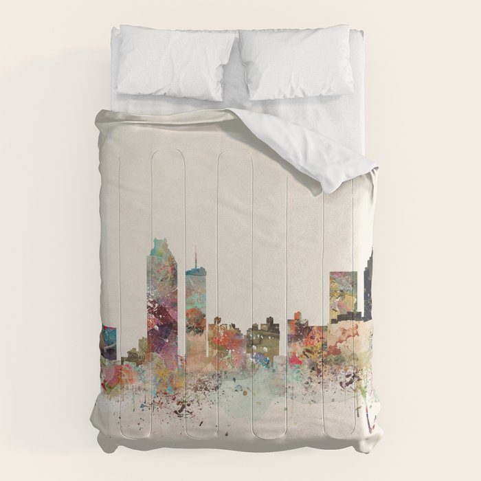 atlanta georgia skyline Comforter Gallery Image 6