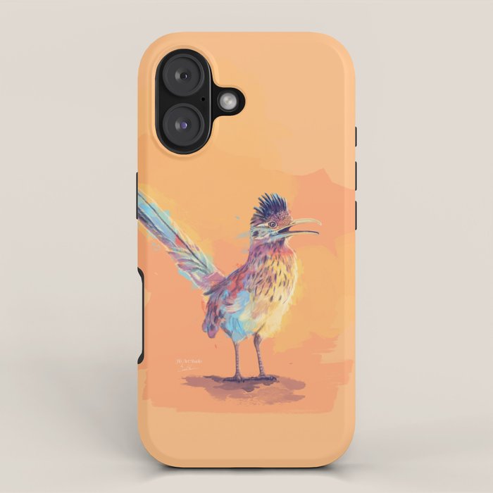 Desert Song - Roadrunner Illustration iPhone Case Gallery Image 1