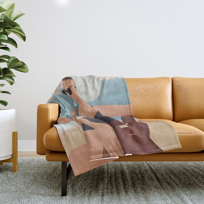 Beach Life Throw Blanket Gallery Image 1