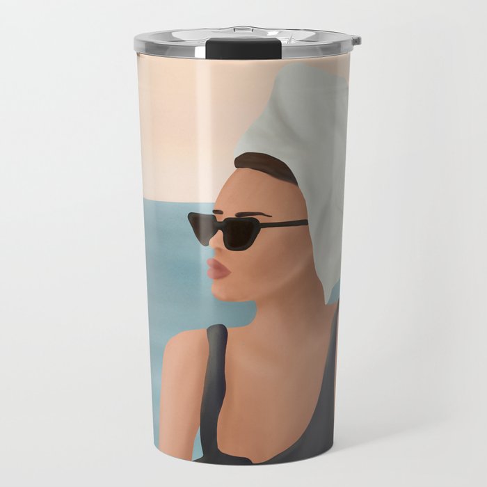 Beach Life Travel Mug Gallery Image 1
