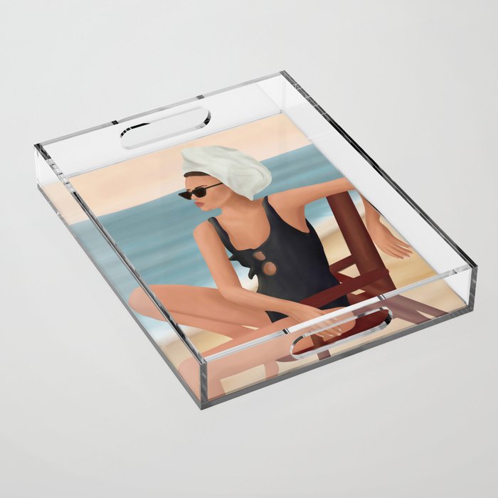Beach Life Acrylic Tray Gallery Image 1